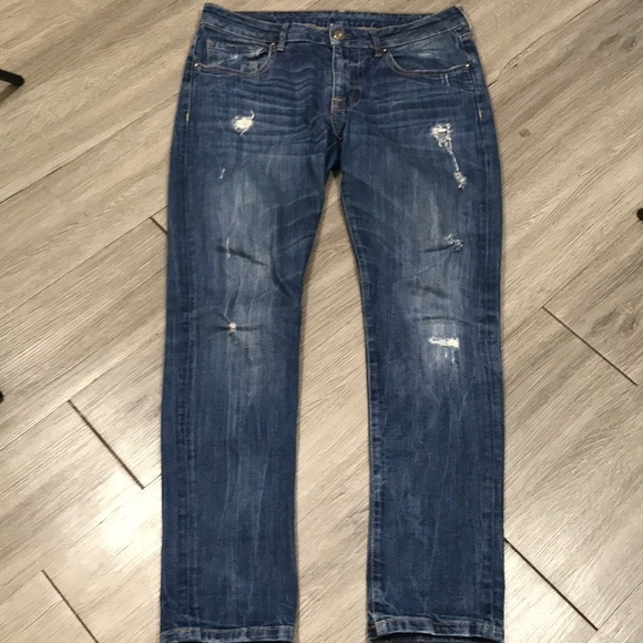 50 Carat Fashion Nova Distressed Tiffany Jeans - Picture 4 of 15